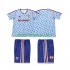 Camisola Manchester United 1990 1992 Retro Criança Equipamento Segundo Manga Curta